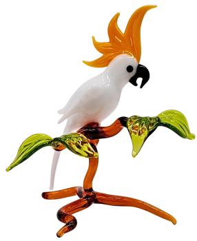 kleiner Kakadu auf Ast, stehend